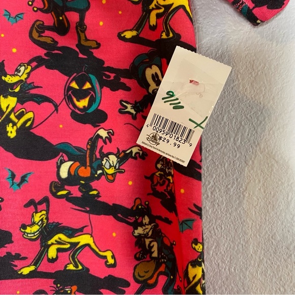 New Disney Kids Night Gown, Halloween Print Size 9/10 - Picture 4 of 6